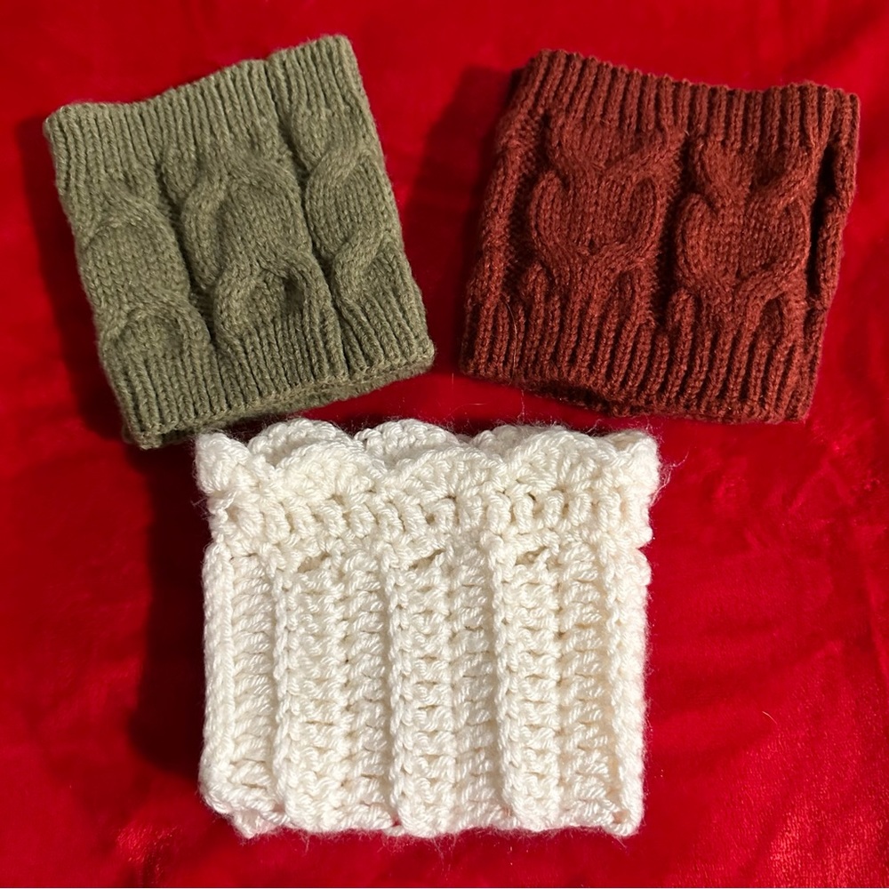 Boot Cuffs NWOT